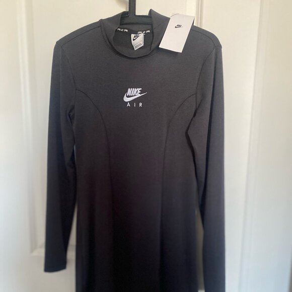 NEW NIKE DRESS BODYCON SMALL BLACK - Picture 1 of 2